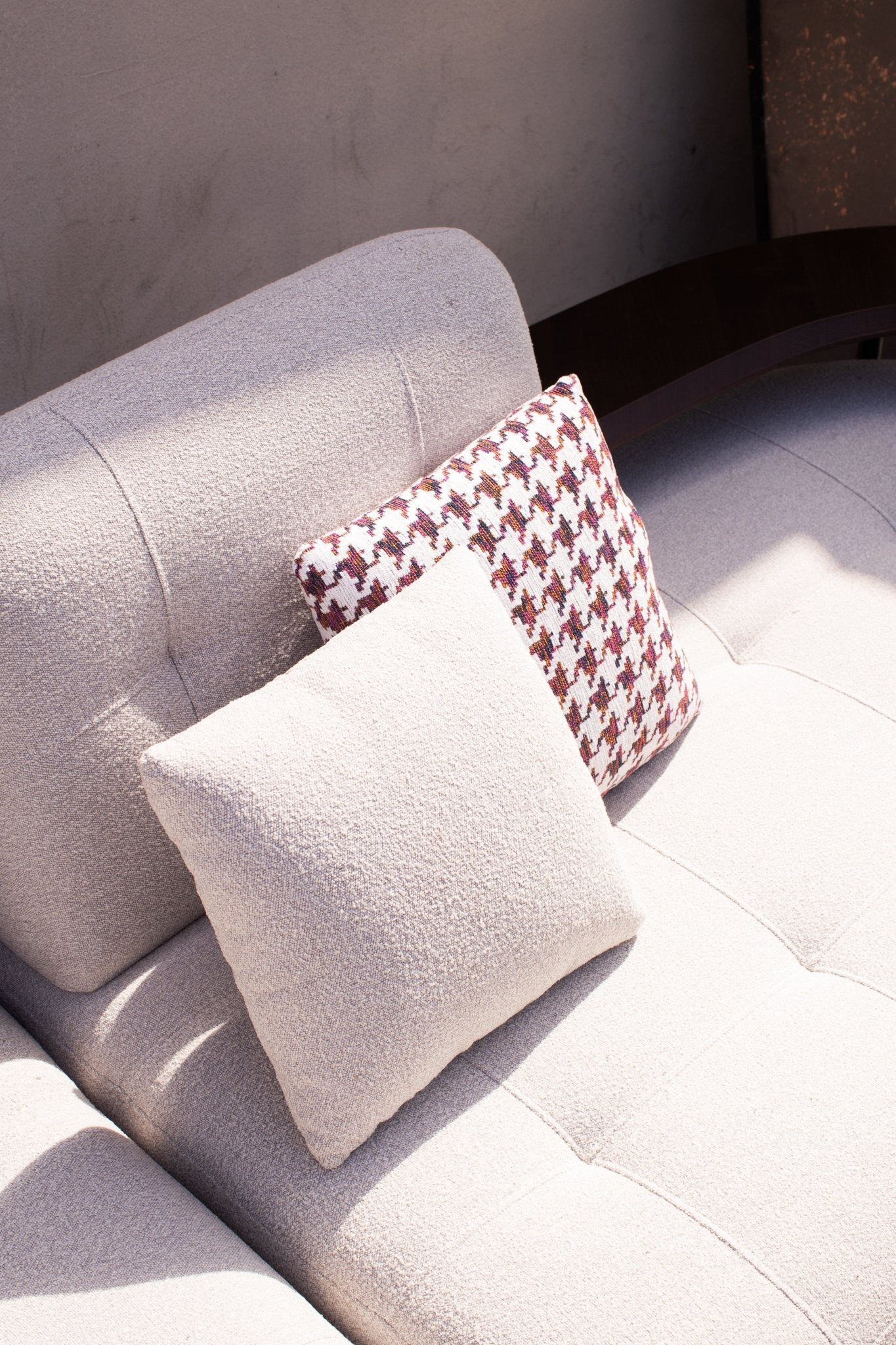 Woven Couch - Mahogni