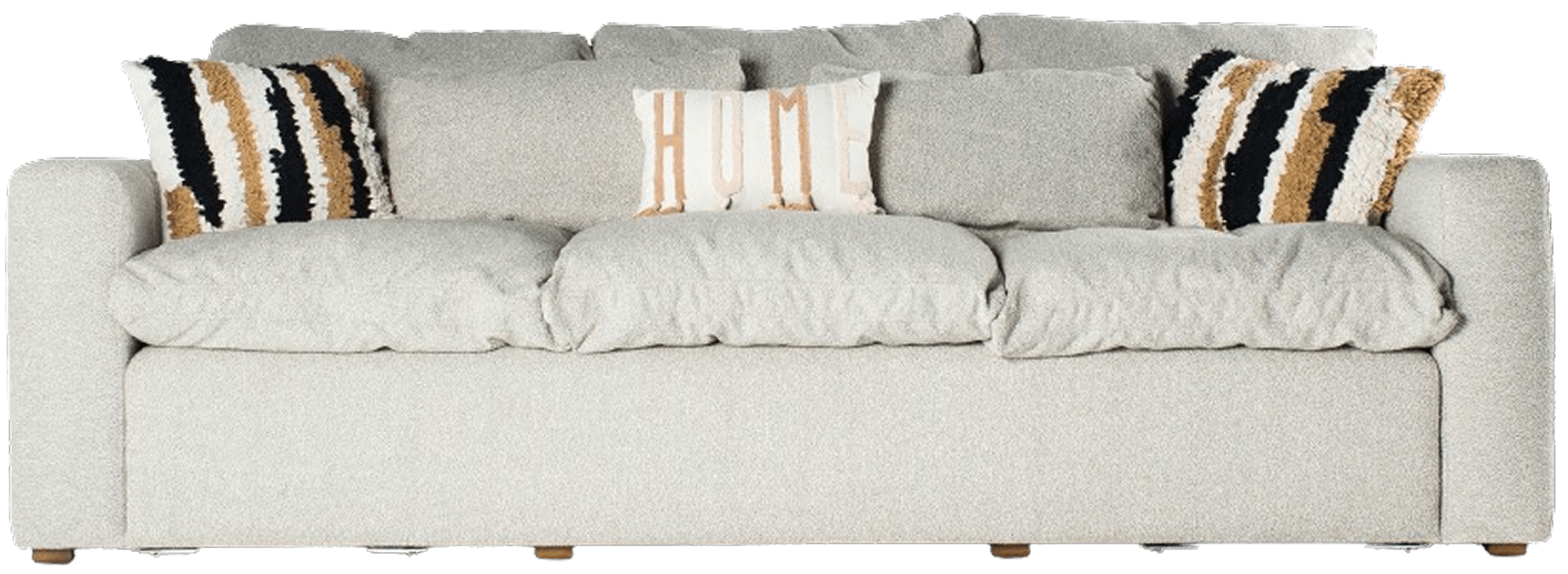 Squish Couch - Mahogni