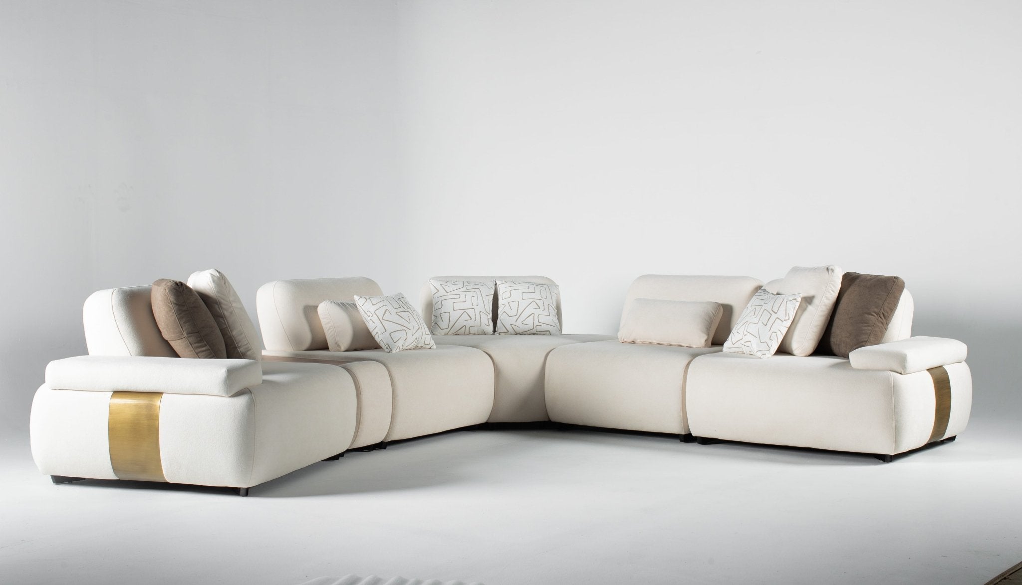 Norin Couch - Mahogni