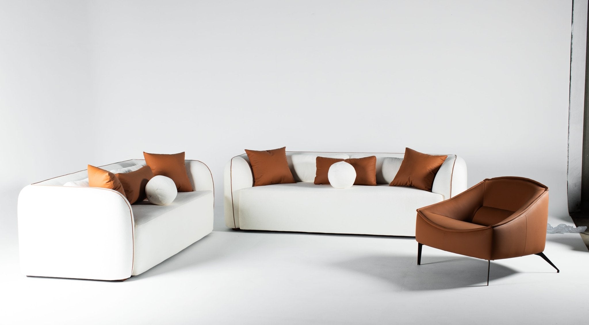 Aurora Couch - Mahogni