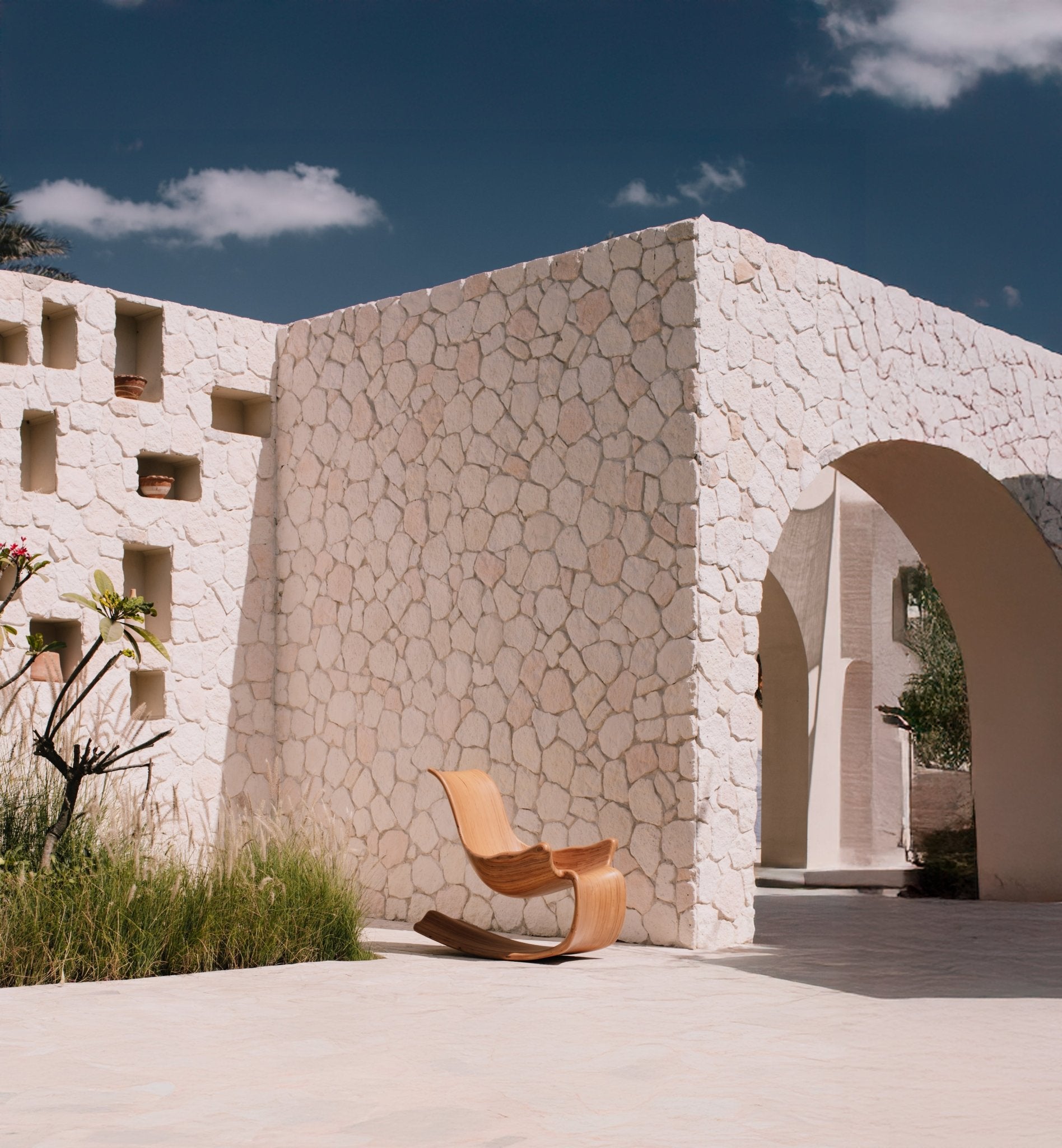 Wave Chair - Mahogni