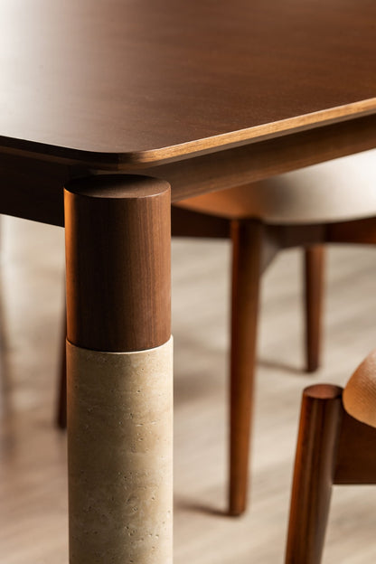 Aro Dining Room Set - Mahogni