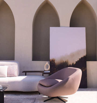 Woven Couch - Mahogni