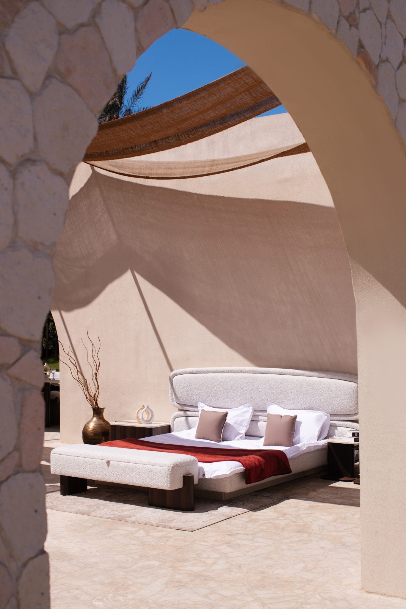 Serene Bedroom - Mahogni