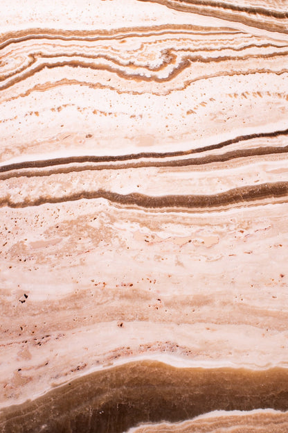 Modern Light Dining Room set with oval marble table, sculptural pedestal bases, and textured chairs by Mahogni.