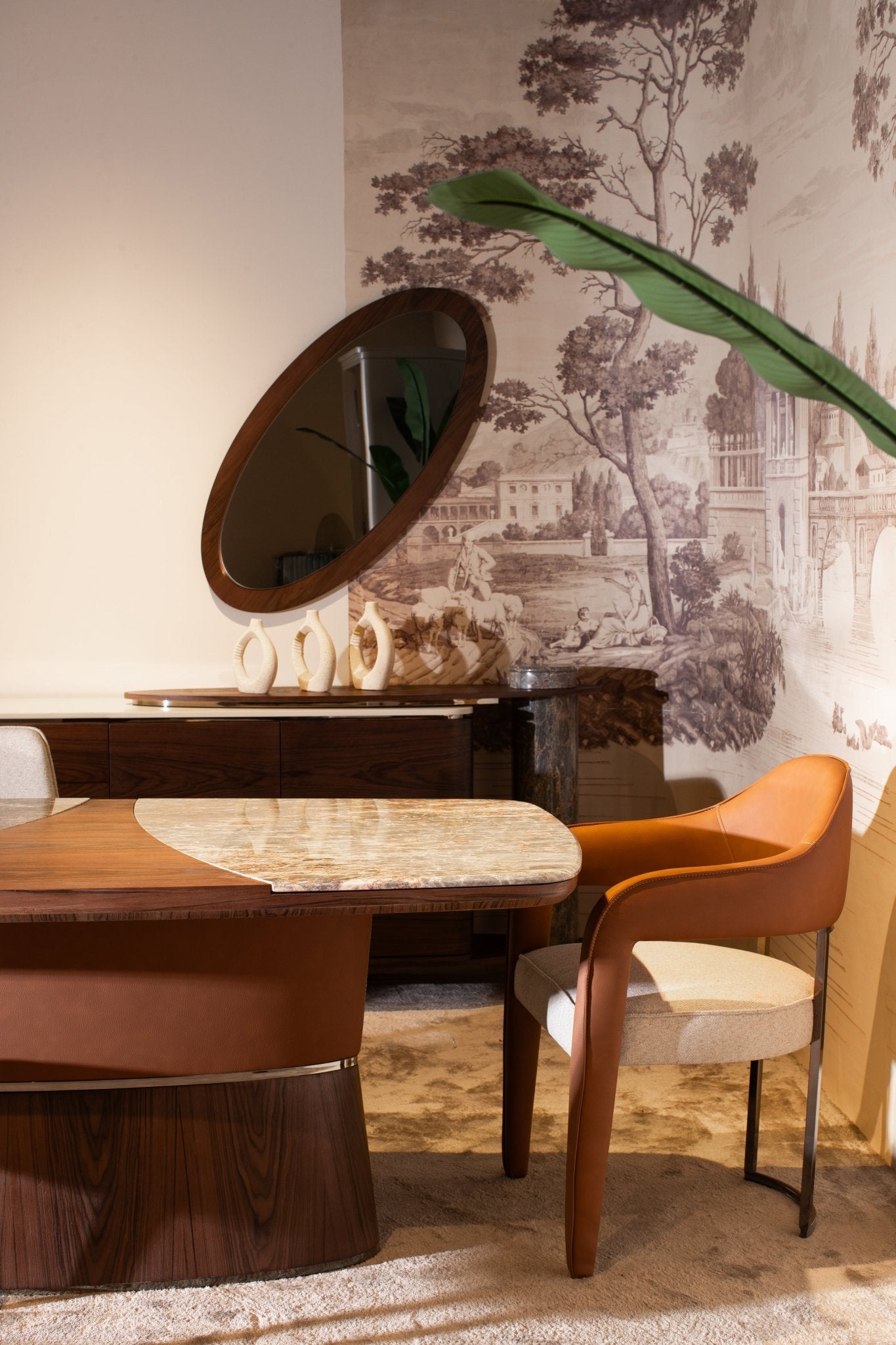 Earth Dining Room Set - Pre Order - Mahogni