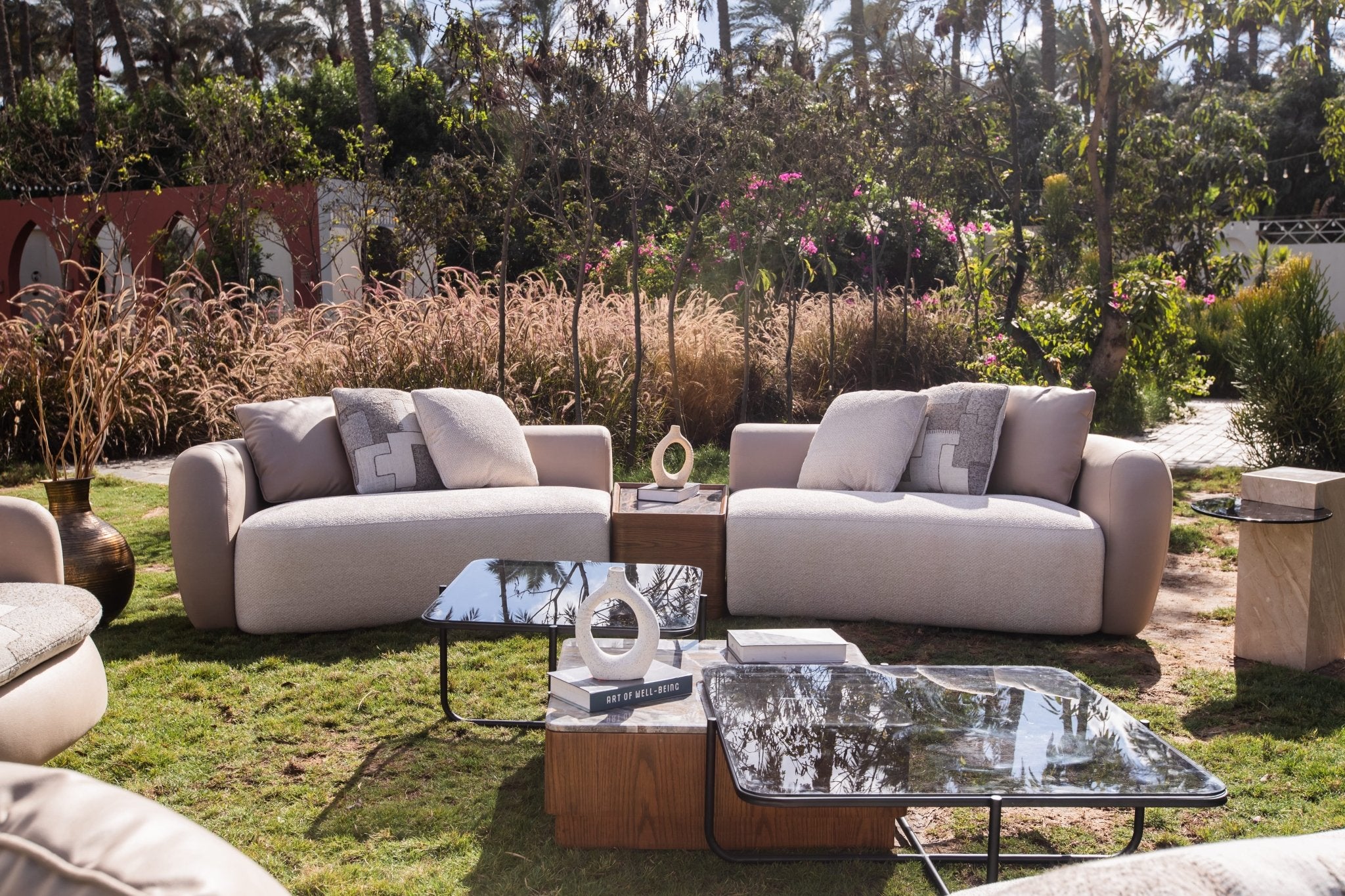 Fonda Living Room - Mahogni