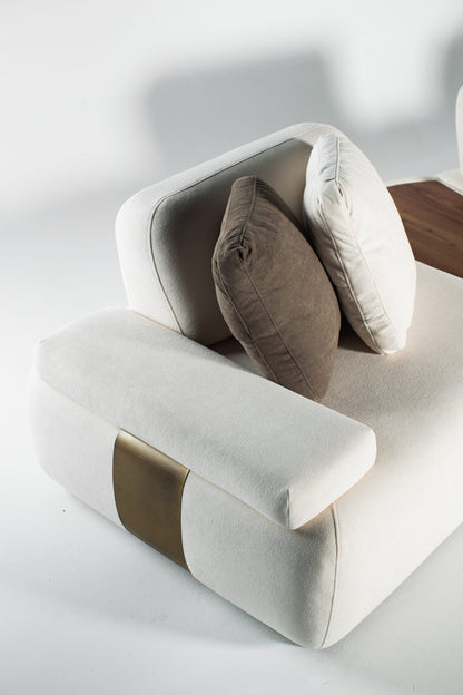 Norin Couch - Mahogni