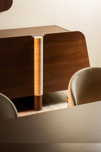 Aro Dining Room Set - Mahogni