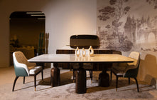 Greeno Dining Room Set - Mahogni