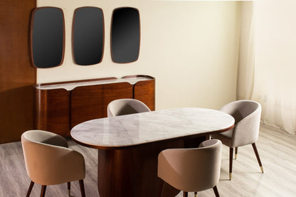 Aro Dining Room Set - Pre Order - Mahogni