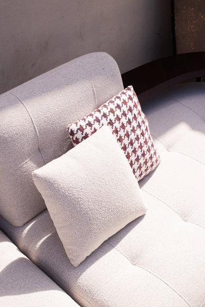 Woven Couch - Mahogni