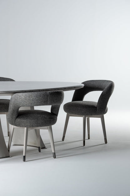 Oval Dining Room - Mahogni