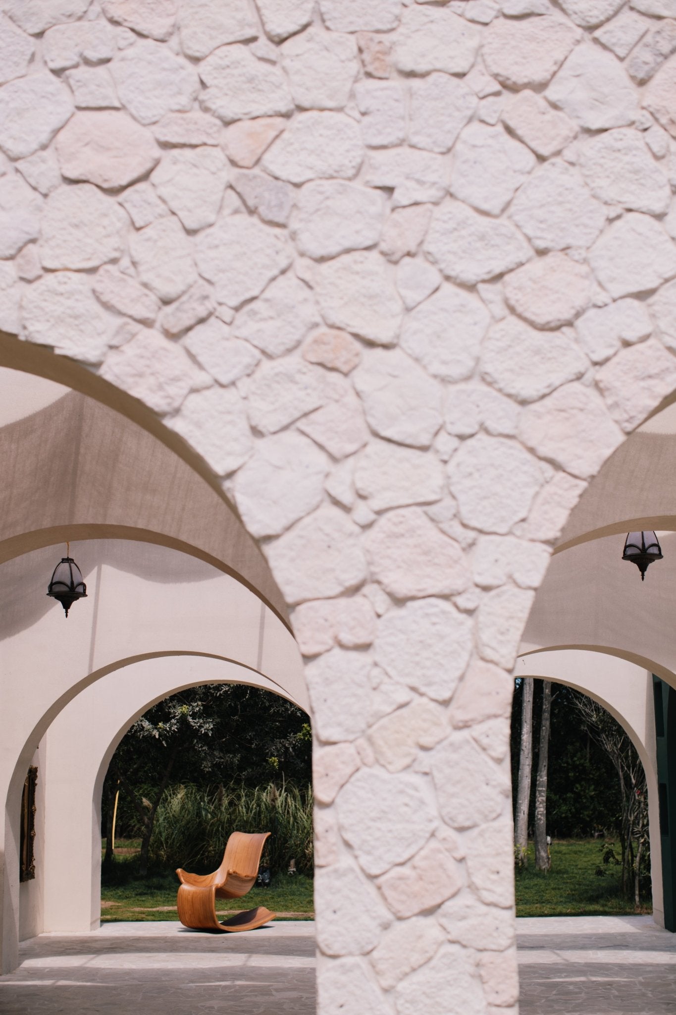 Wave Chair - Mahogni