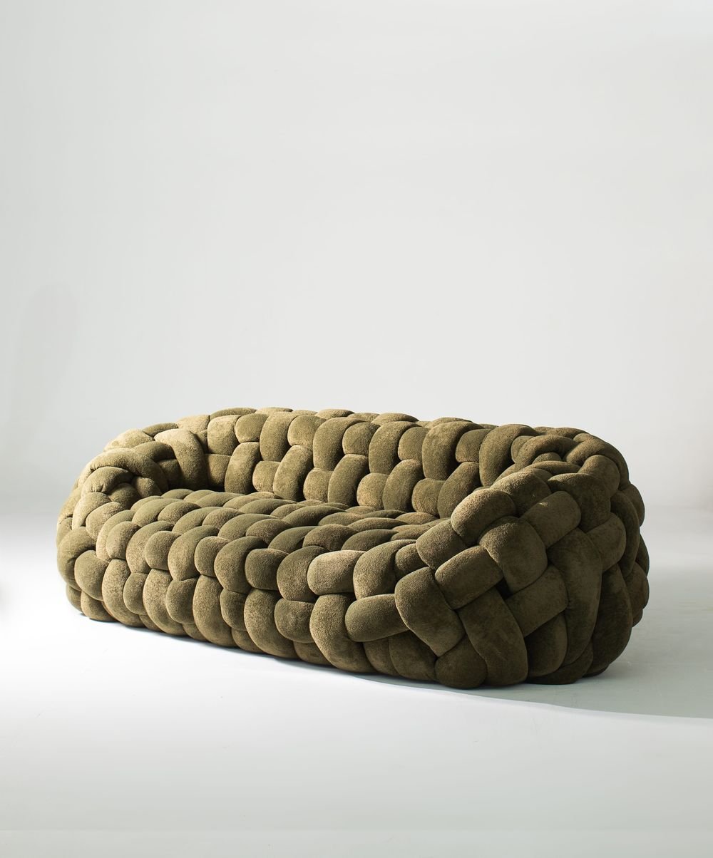 Muse Couch - Mahogni