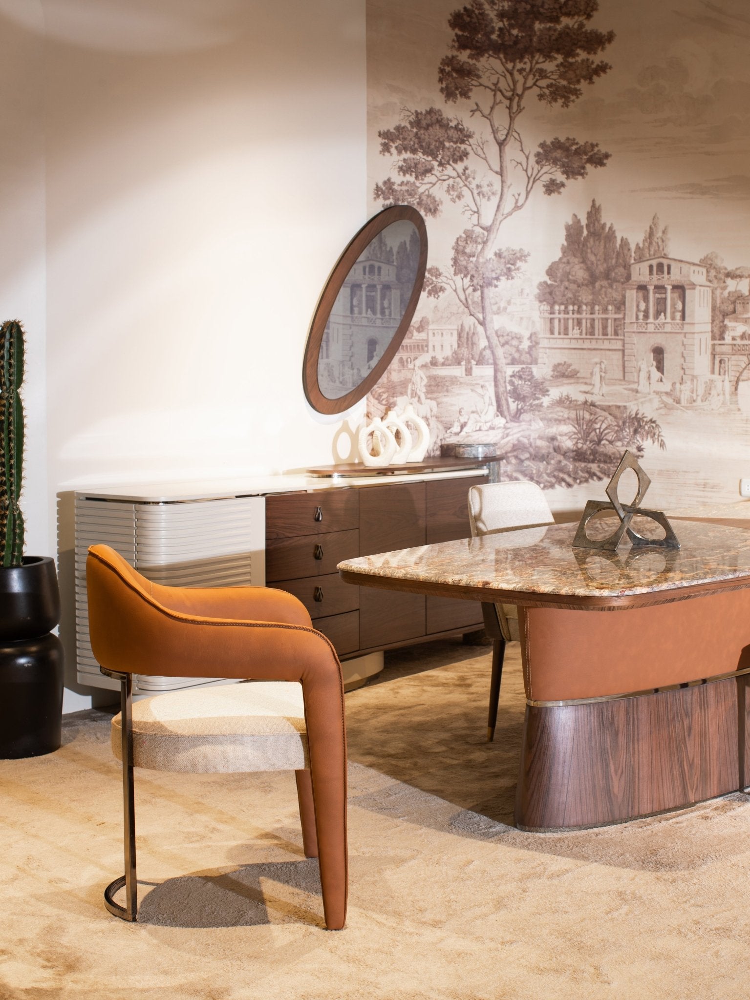 Earth Dining Room Set - Pre Order - Mahogni