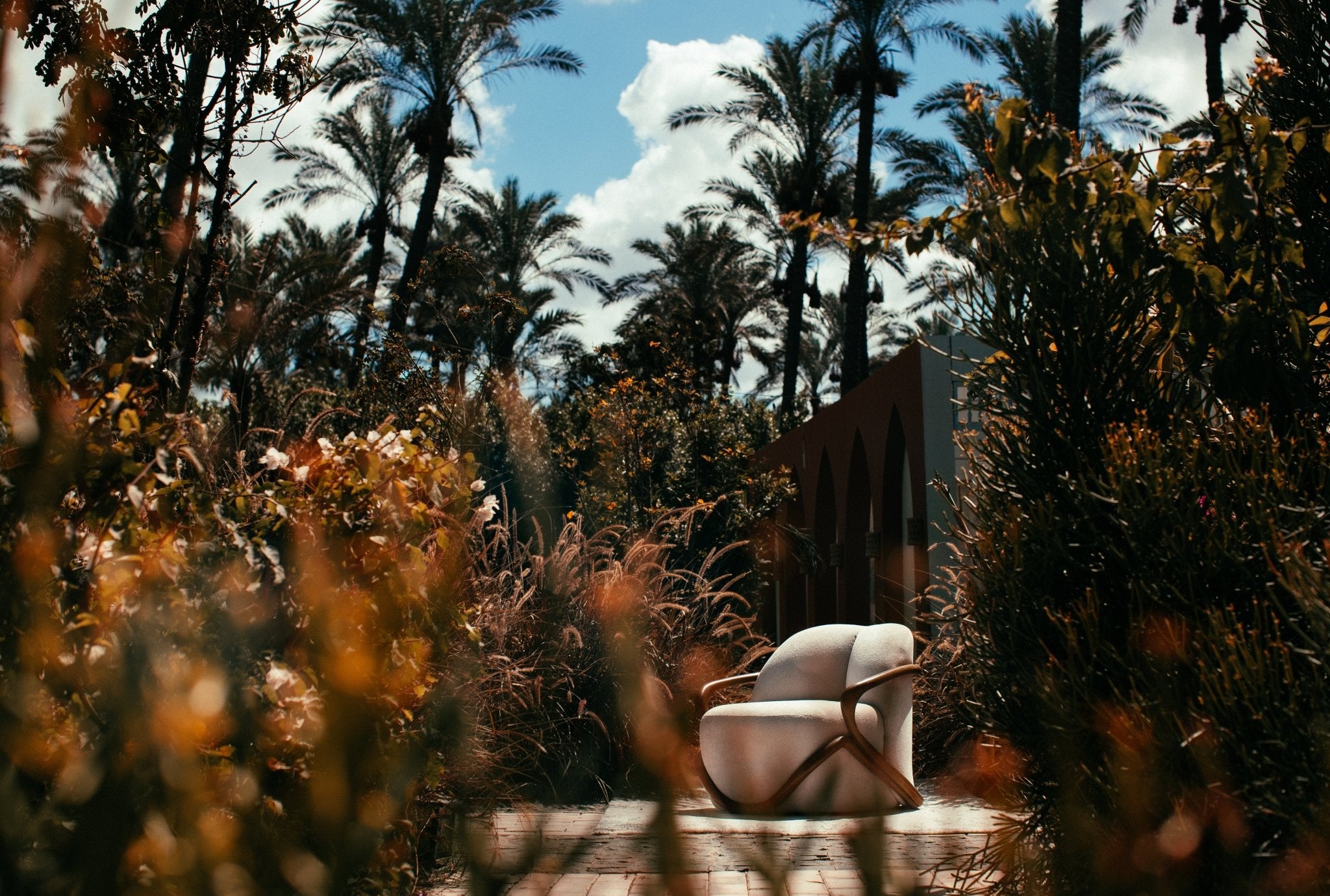 Lopra Chair - Mahogni