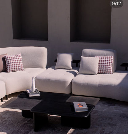 Woven Couch - Mahogni