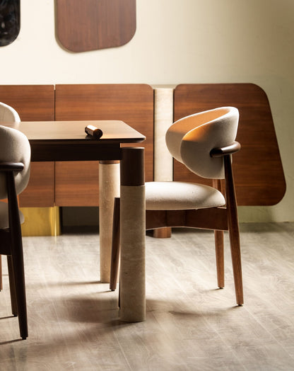 Aro Dining Room Set - Mahogni