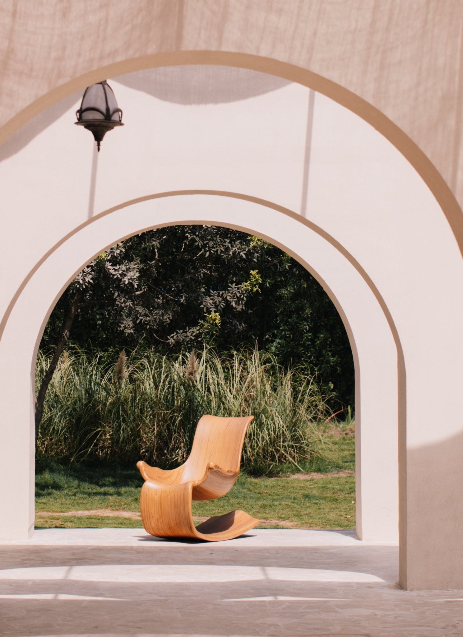 Wave Chair - Mahogni