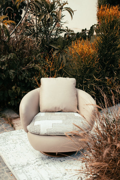 Swivel Chair - Mahogni