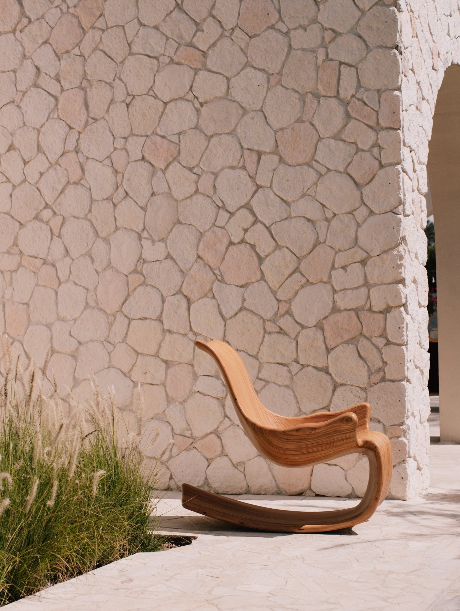 Wave Chair - Mahogni