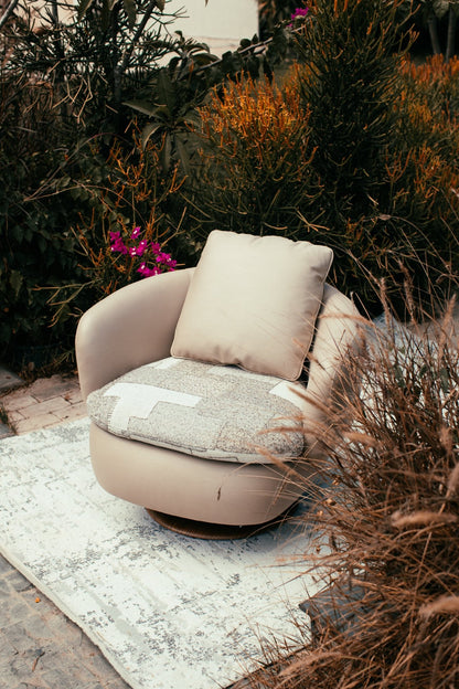 Swivel Chair - Mahogni