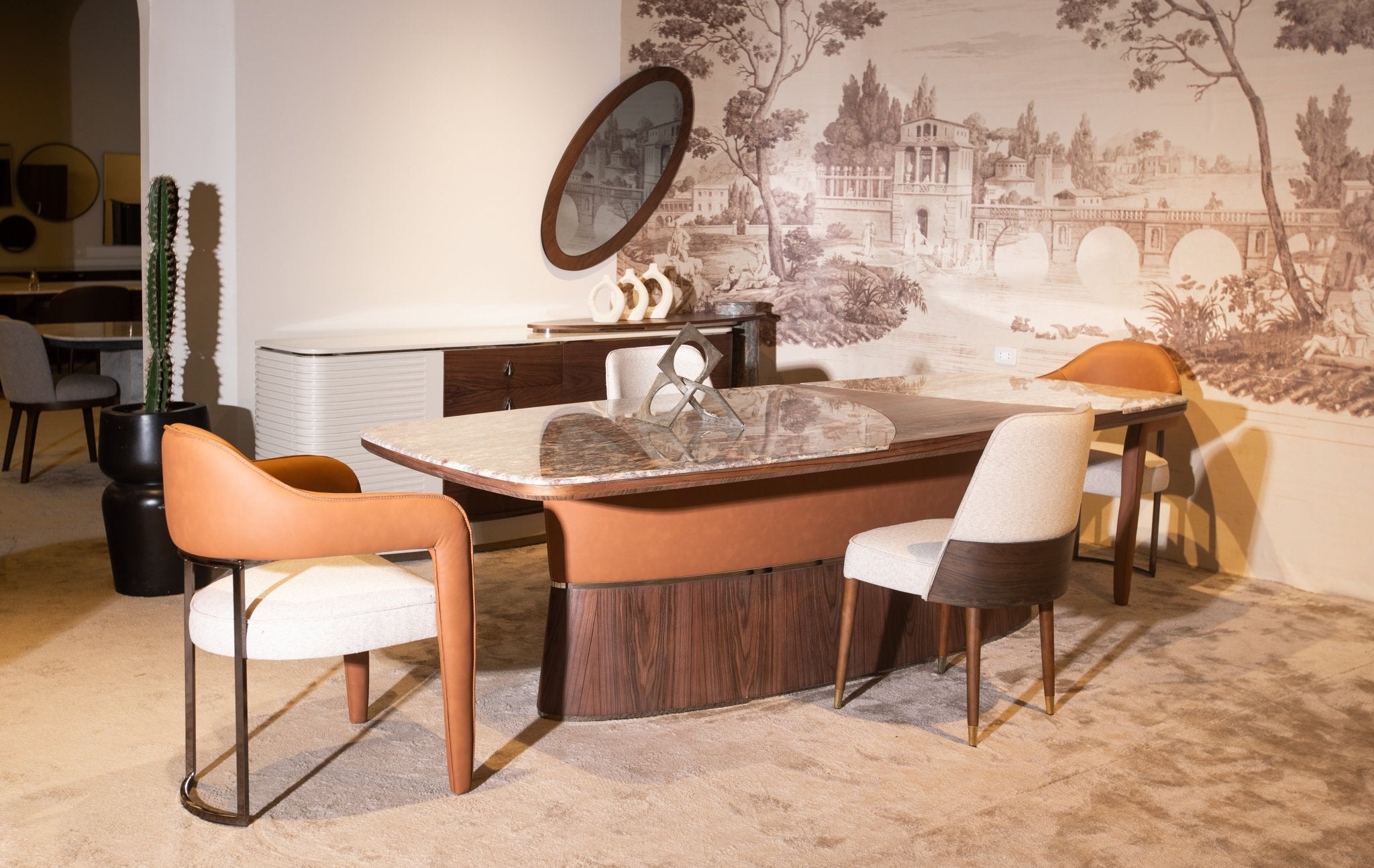 Earth Dining Room Set - Pre Order - Mahogni