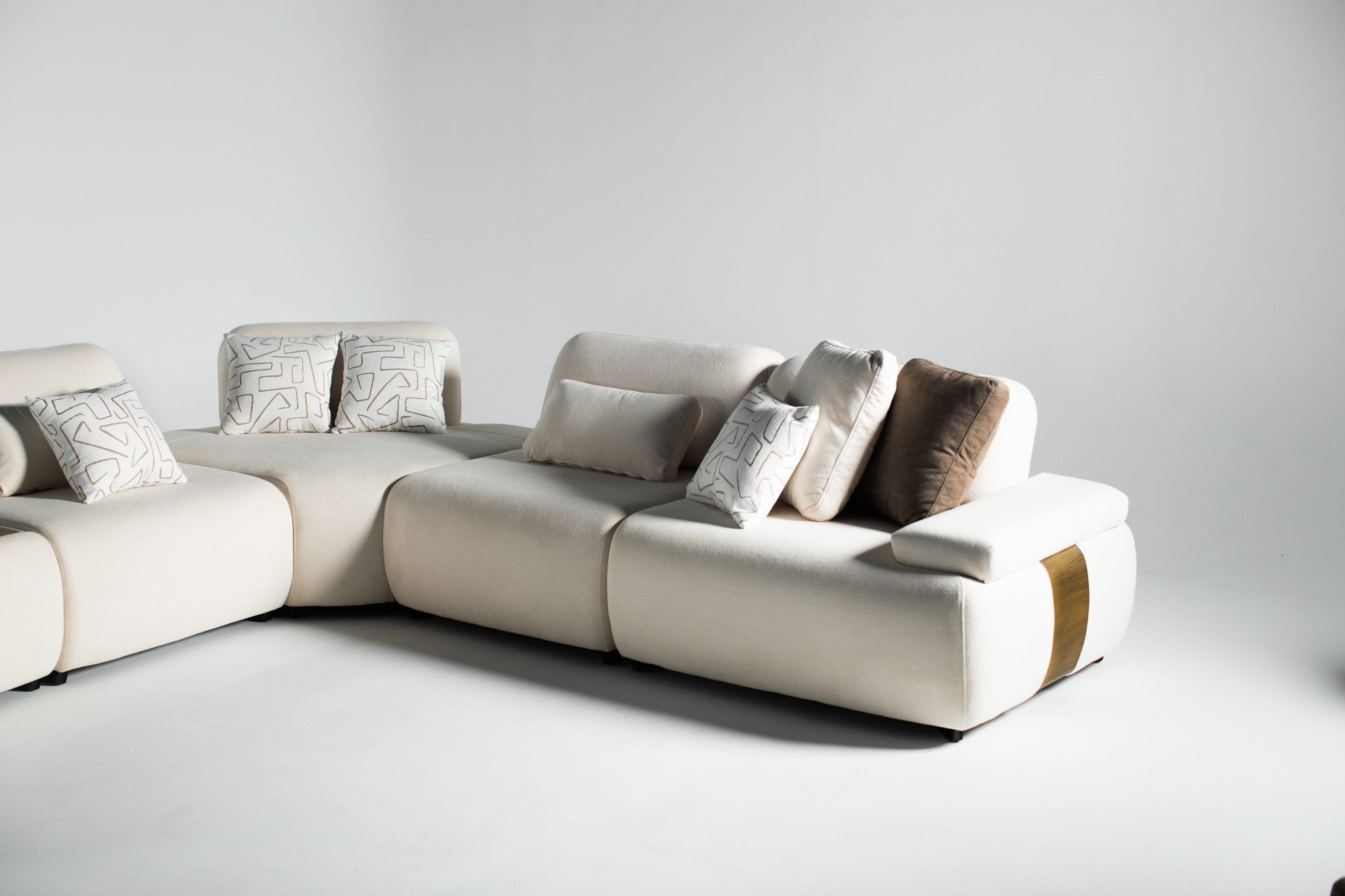 Norin Couch - Mahogni