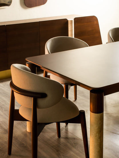 Aro Dining Room Set - Mahogni