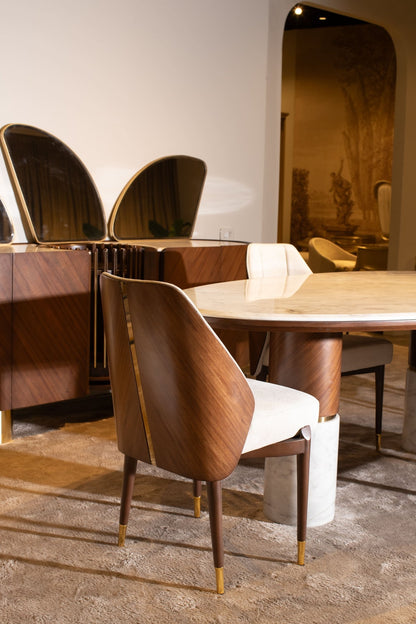 Melt Dinning Room Set - Mahogni