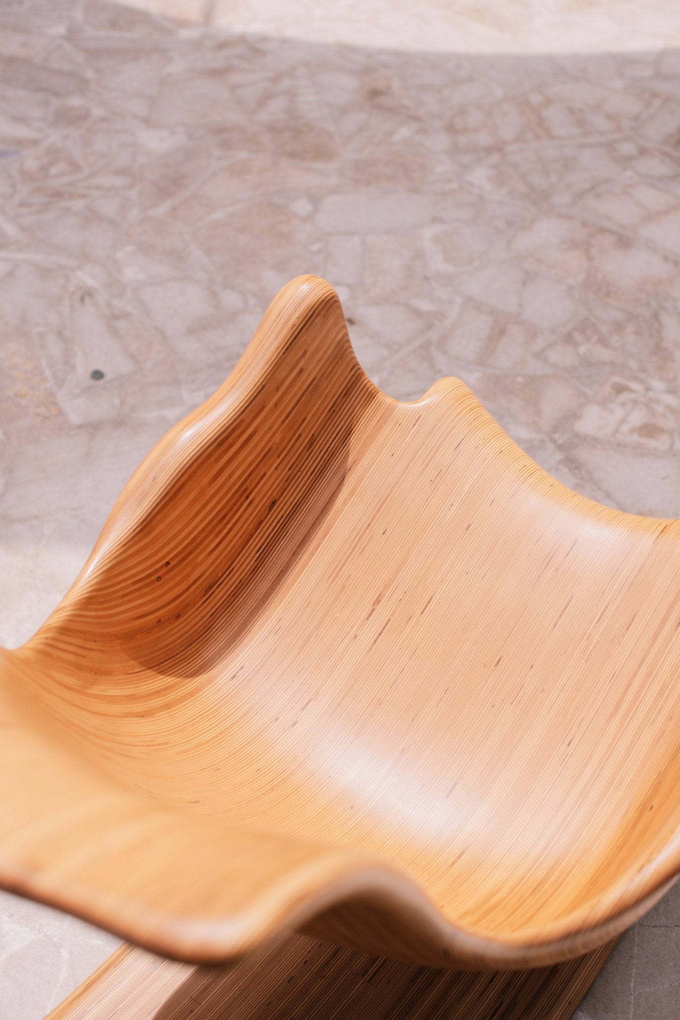 Wave Chair - Mahogni