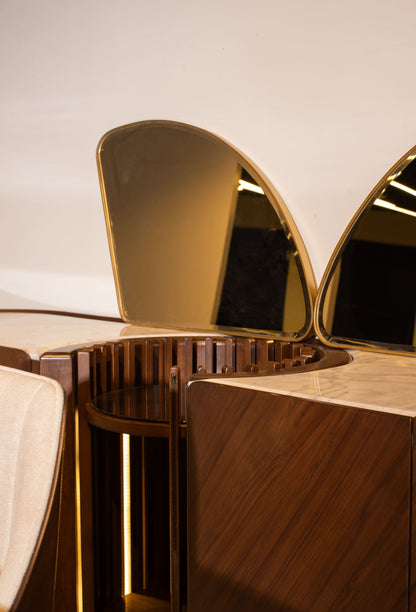 Melt Dinning Room Set - Mahogni