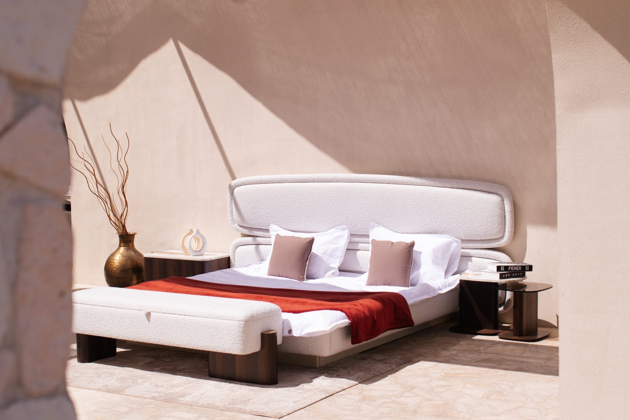 Serene Bedroom - Mahogni