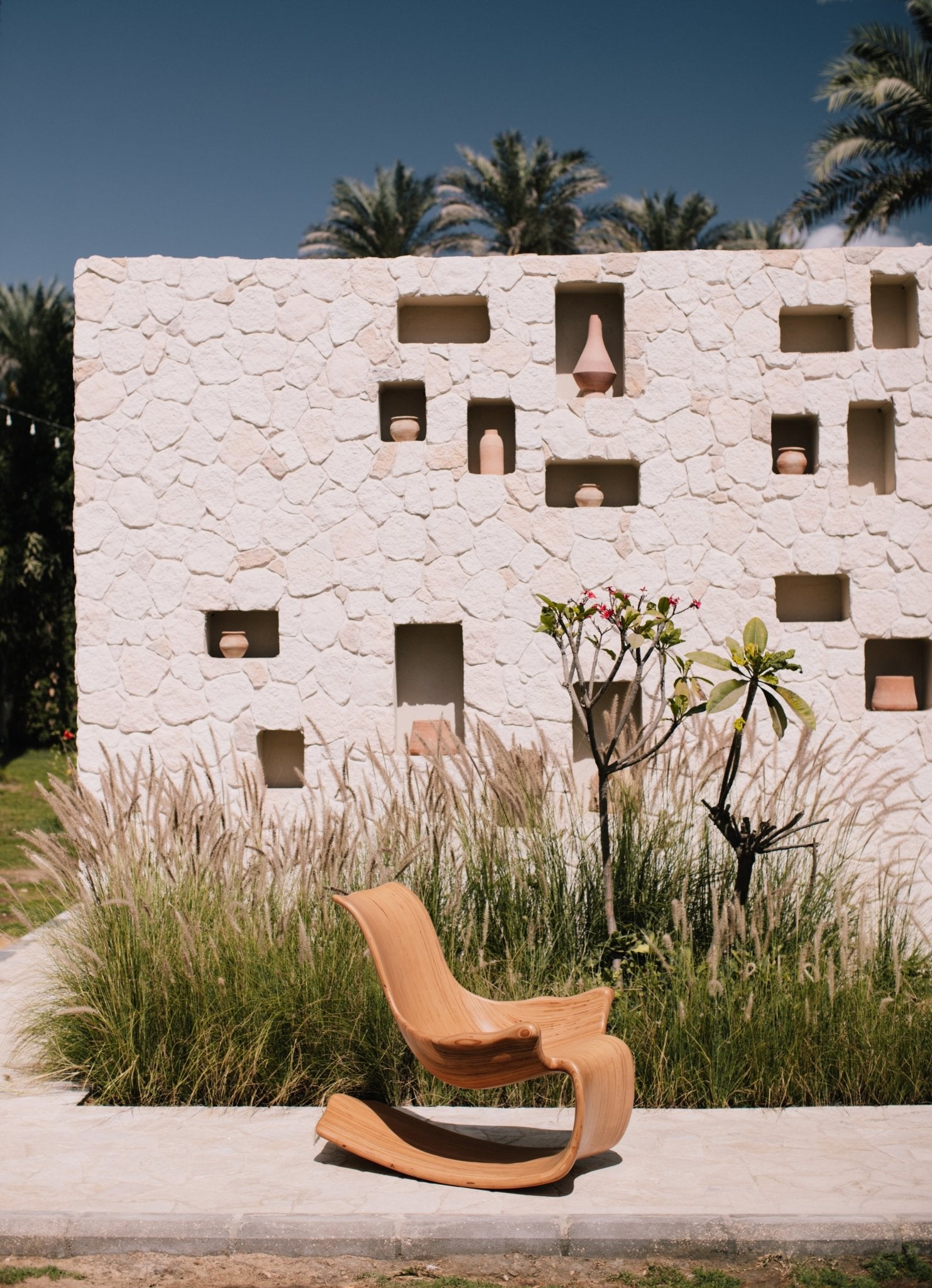 Wave Chair - Mahogni