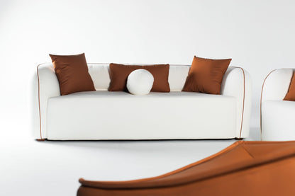 Aurora Couch - Mahogni