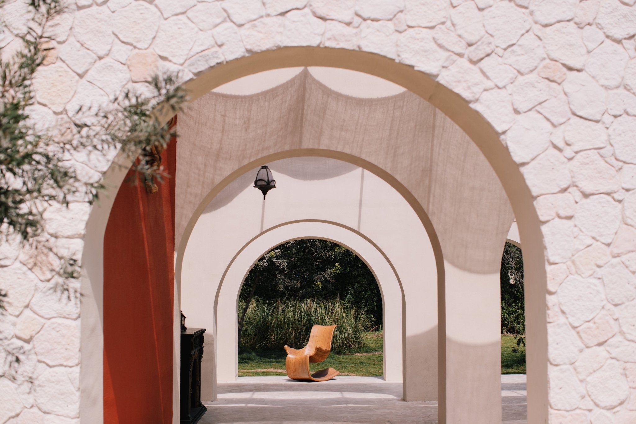 Wave Chair - Mahogni