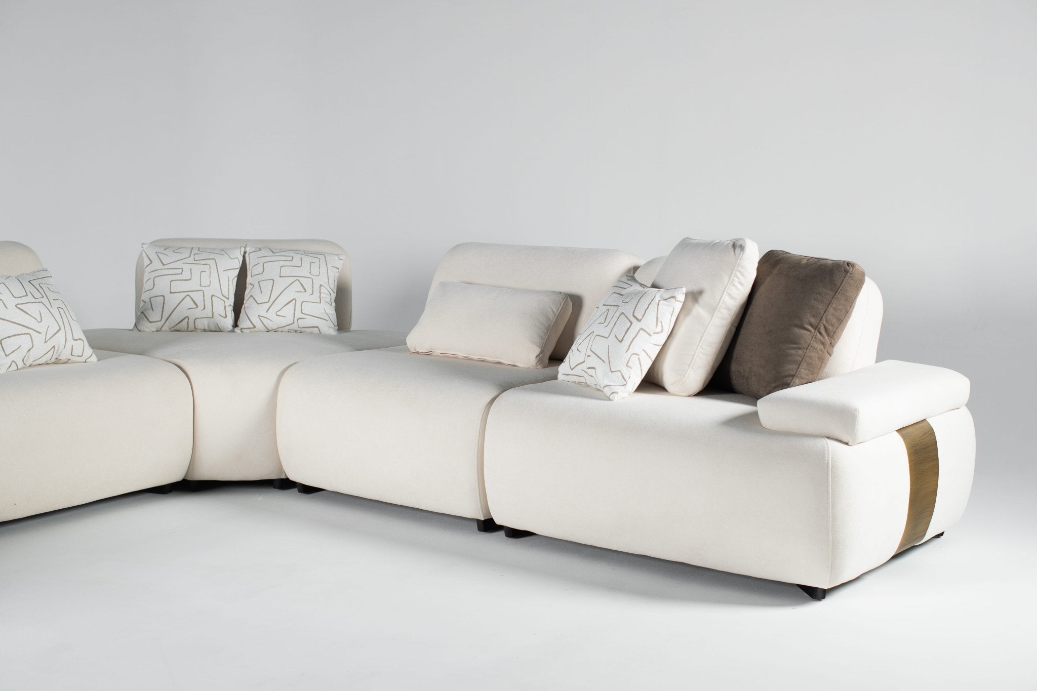 Norin Couch - Mahogni