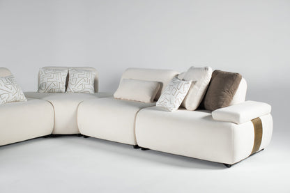 Norin Couch - Mahogni