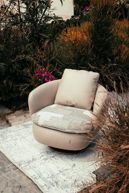 Swivel Chair - Mahogni