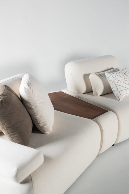 Norin Couch - Mahogni