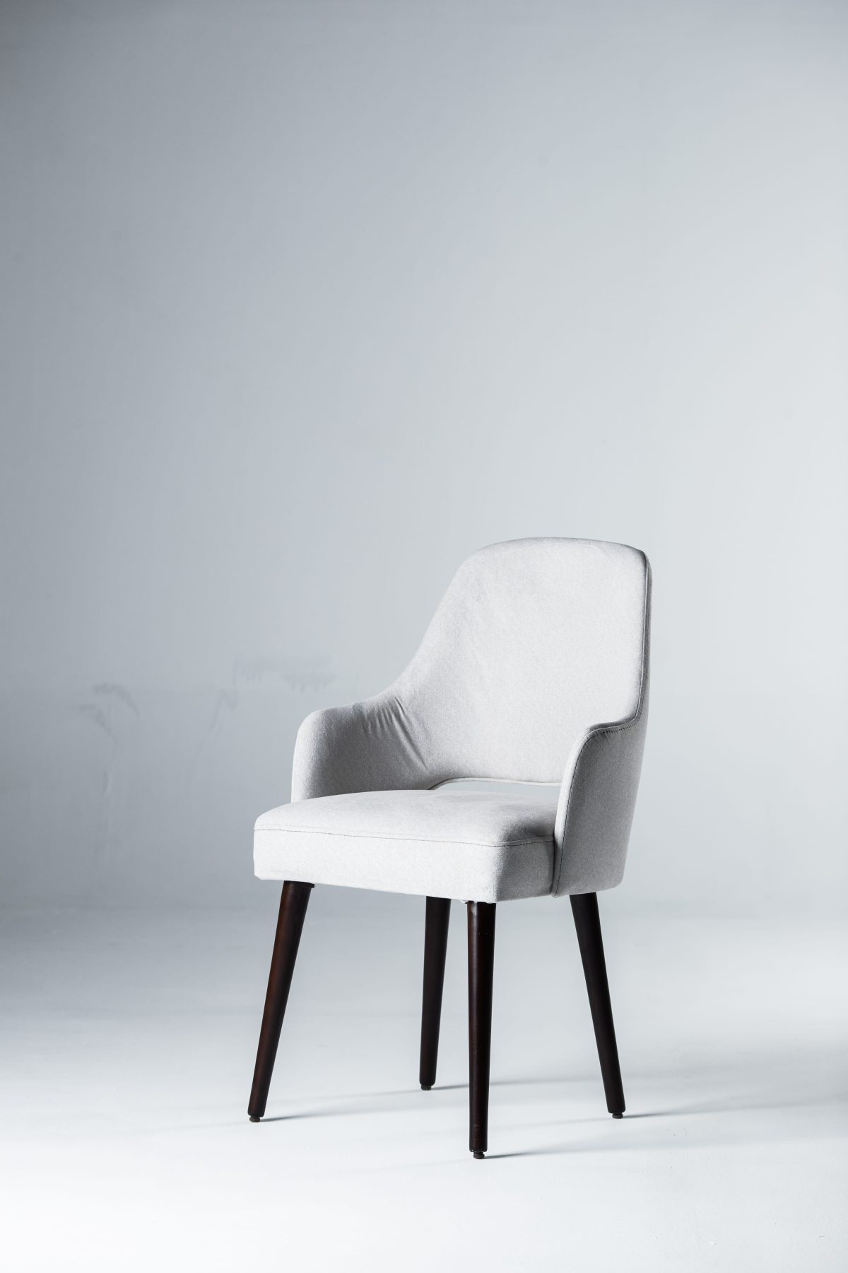 Upholstered Armless Dining Chair - Image 1