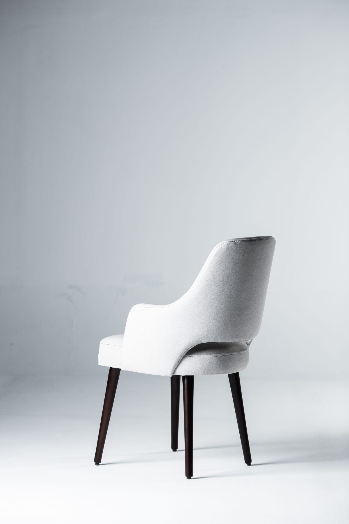 Upholstered Armless Dining Chair - Image 3